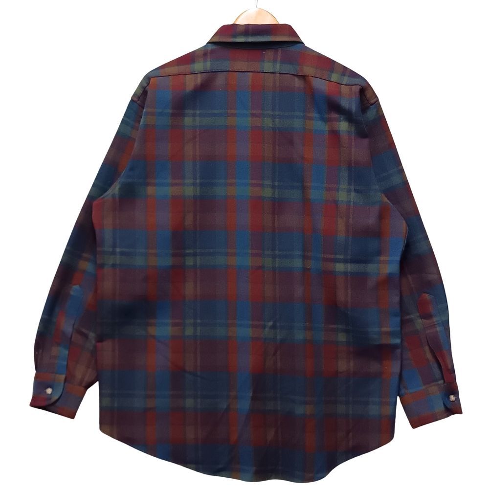 PENDLETON ペンドルトン USA製 ウール チェックシャツ 長袖シャツ