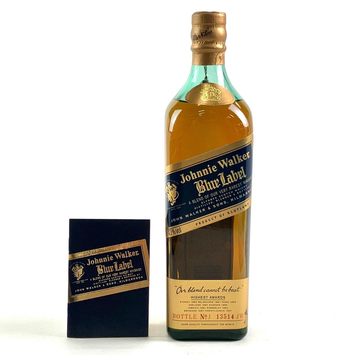ジョニーウォーカー ブルーラベル 750ml 古酒 - バイセル