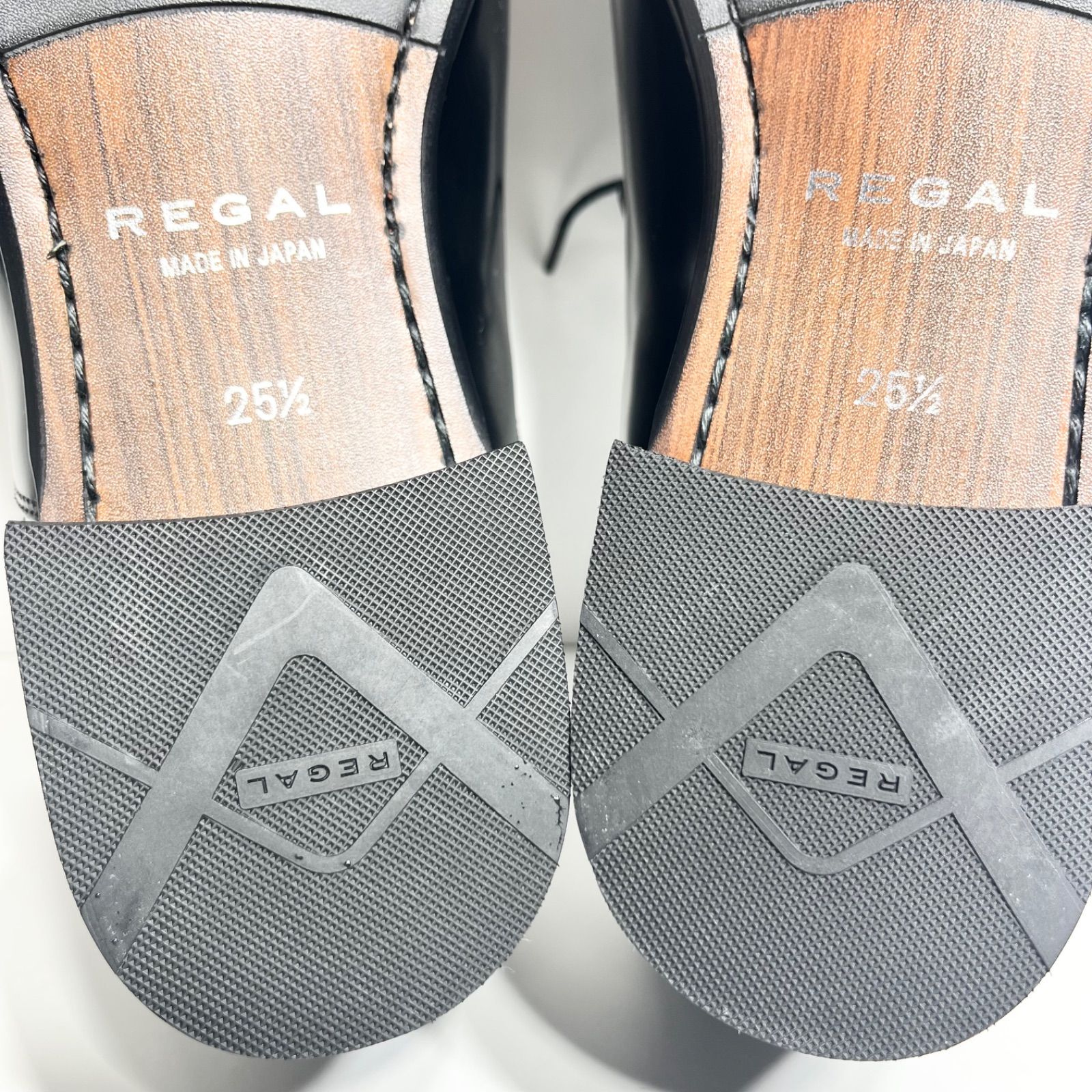 未使用】REGAL リーガル 725R ストレートチップ 25.5cm 黒 - メルカリ