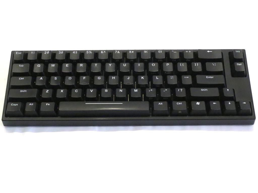 [231818] ARCHISS PROGRESS TOUCH RETRO TINY Mechanical Keyboard English Layout Red Axis AS-KBPD66/LRBK Black