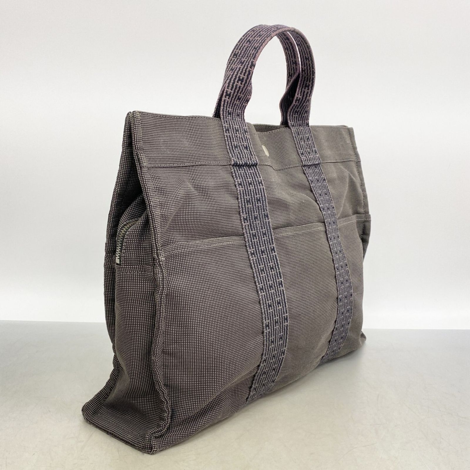 エルメス(Hermes) エルメス トートバッグ エールラインMM キャンバス