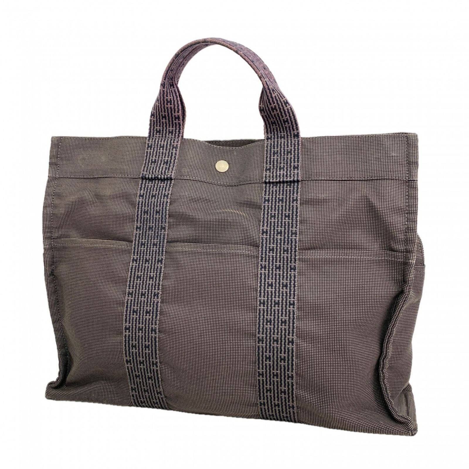 エルメス(Hermes) エルメス トートバッグ エールラインMM キャンバス