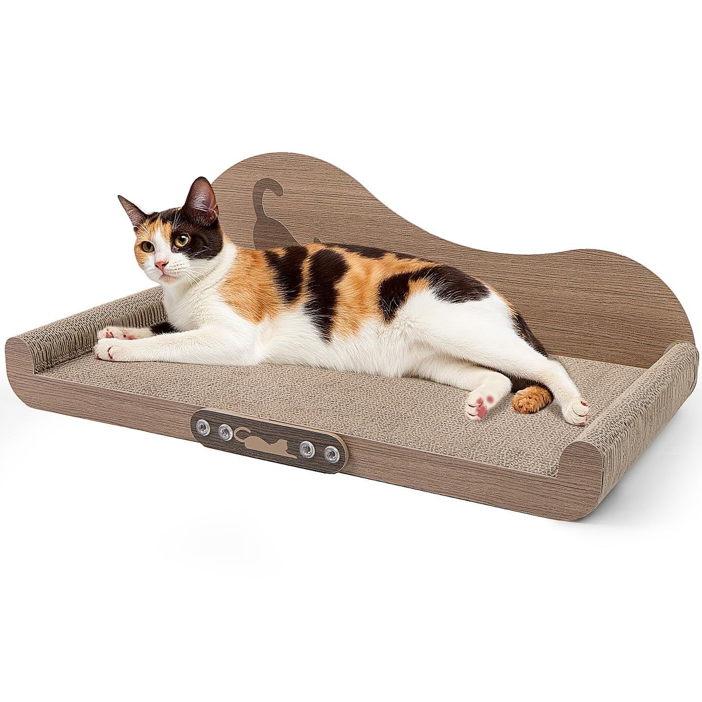 NATUYA 猫 爪研ぎ ガリガリソファ つめとぎ 猫 ベッド キャット 爪とぎ