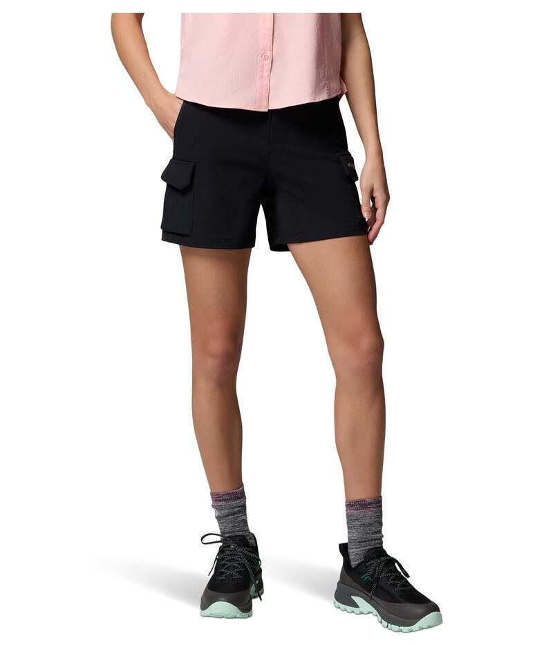 コロンビア レディース ボトムス ハーフパンツ・ショーツ ショートパンツ Columbia Silveridgelite Shorts Black ブラック