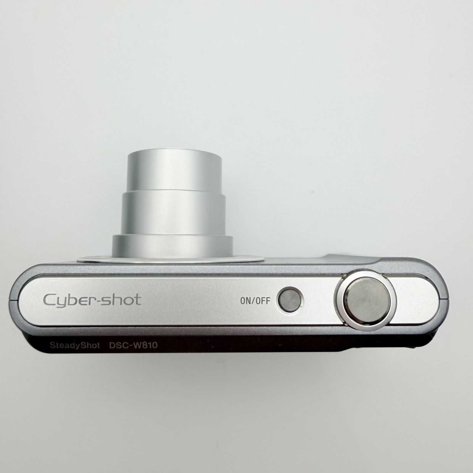 完動品】 SONY Cyber-shot DSC-W810 シルバー - メルカリ