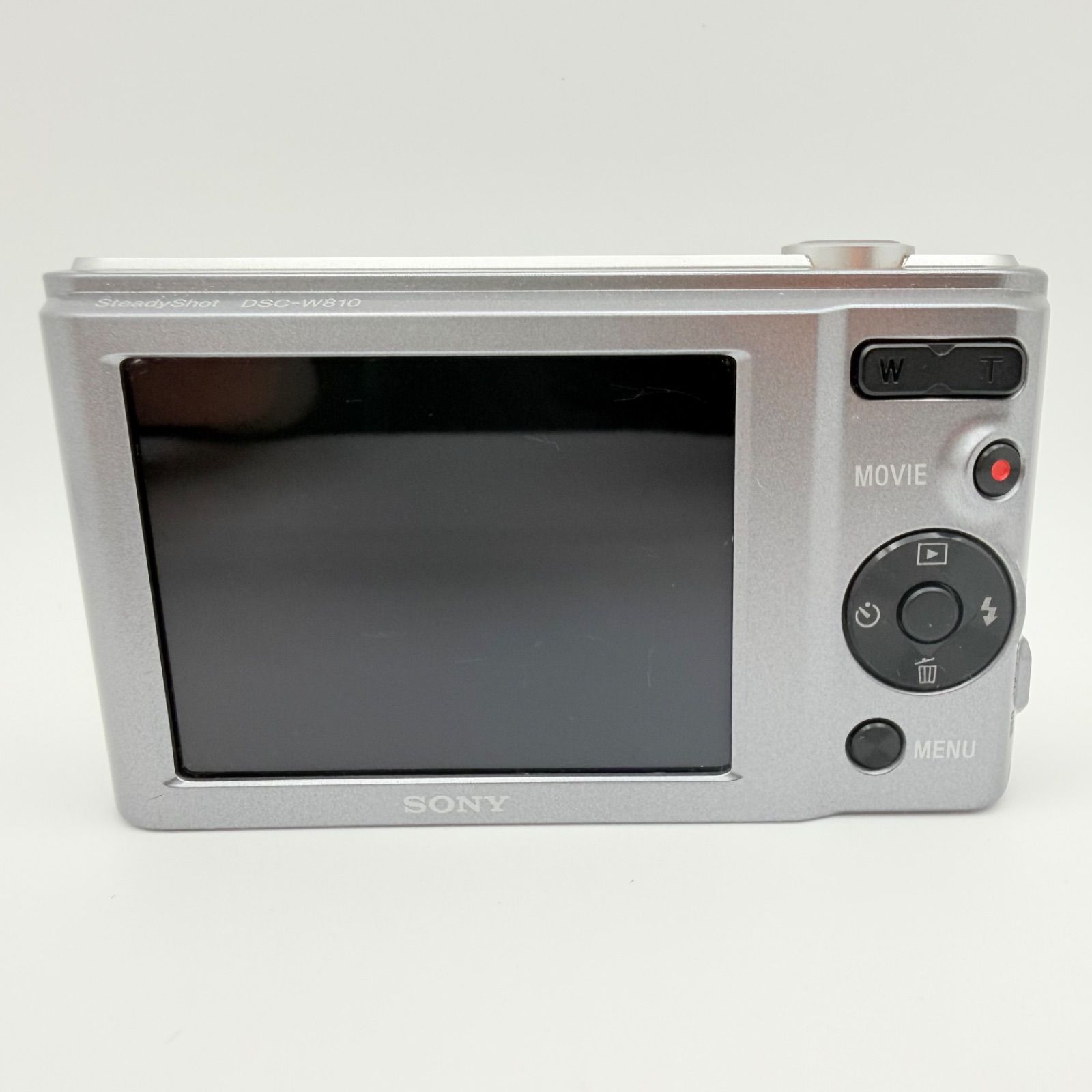 完動品】 SONY Cyber-shot DSC-W810 シルバー - メルカリ