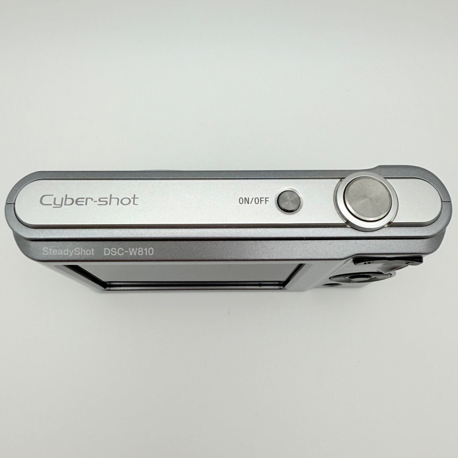 完動品】 SONY Cyber-shot DSC-W810 シルバー - メルカリ