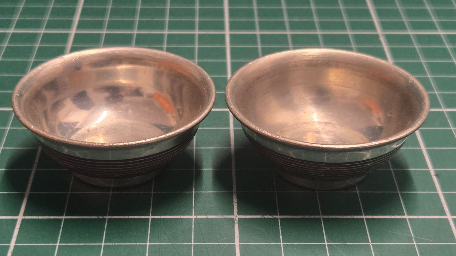 本錫 錫製 お猪口 2個セット ぐい呑み 酒器 盃 - メルカリ