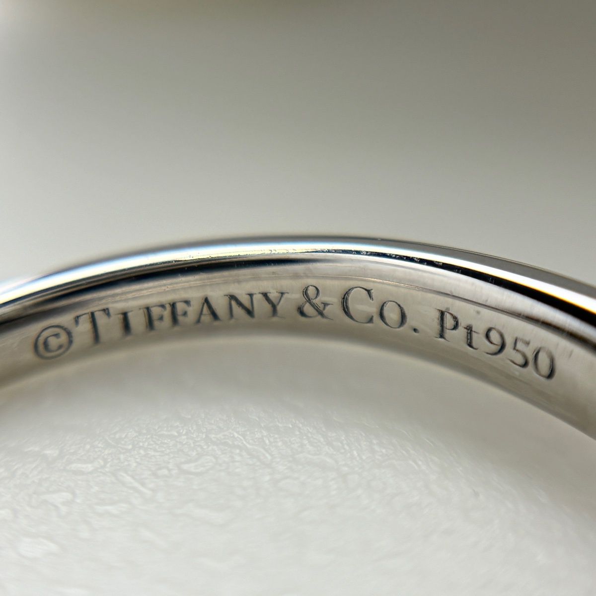 ティファニー TIFFANY&Co. ハーモニー リング プラチナ 指輪 リング 8