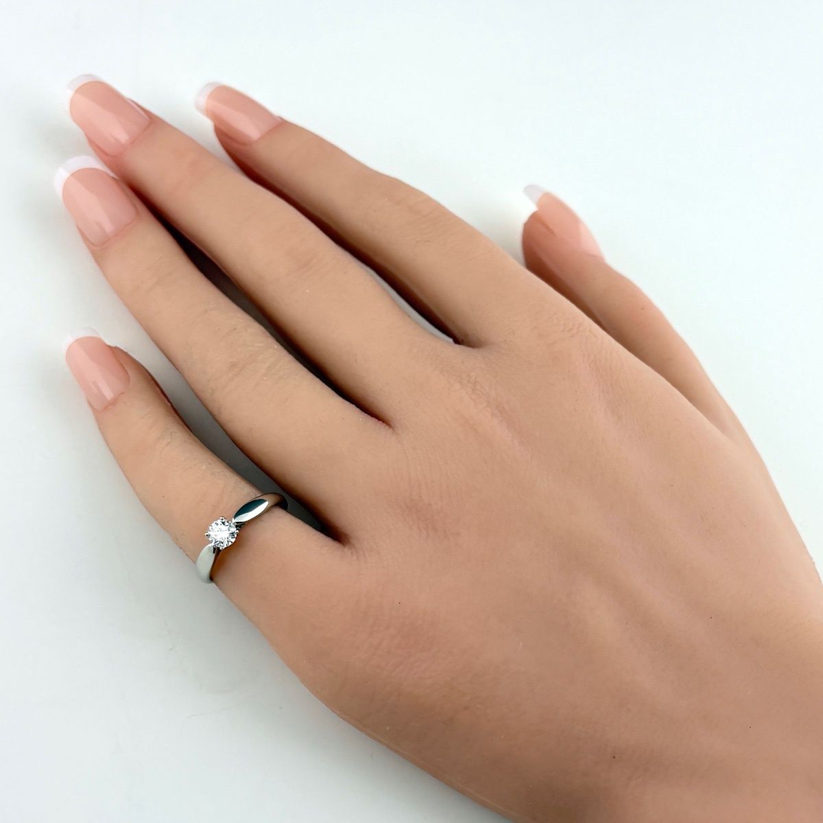 ティファニー TIFFANY&Co. ハーモニー リング プラチナ 指輪 リング 8