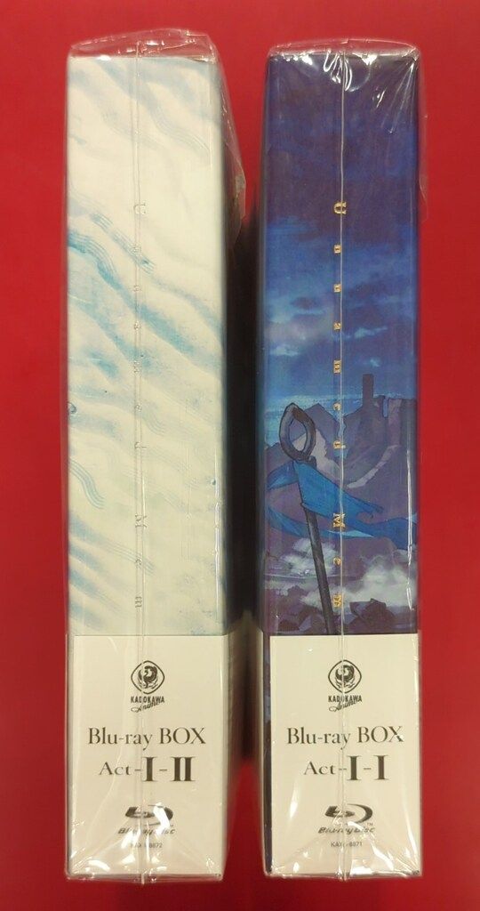 アニメBlu-ray 初回生産版) Unnamed Memory Act-Ⅰ Blu-ray BOX 上下巻