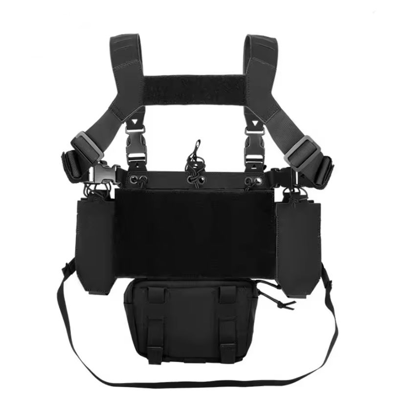 新品⭐︎PEW Tactical チェストリグ マルチカムブラック 新品⭐︎PEW Tactical チェストリグ マルチカムブラック ブラック