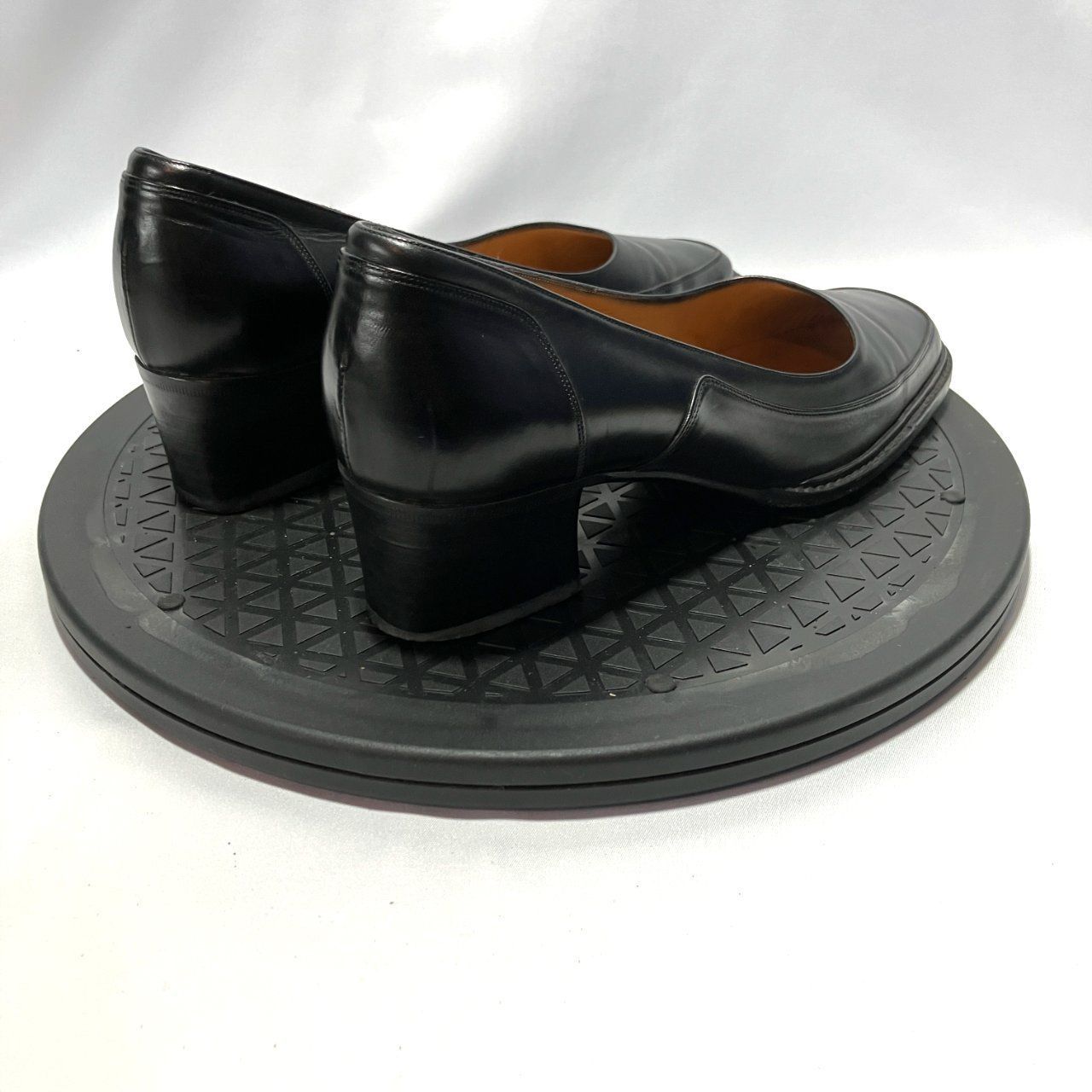 BALLY バリー パンプス レザー ブラック スクエアトゥ 36 E（約23cm