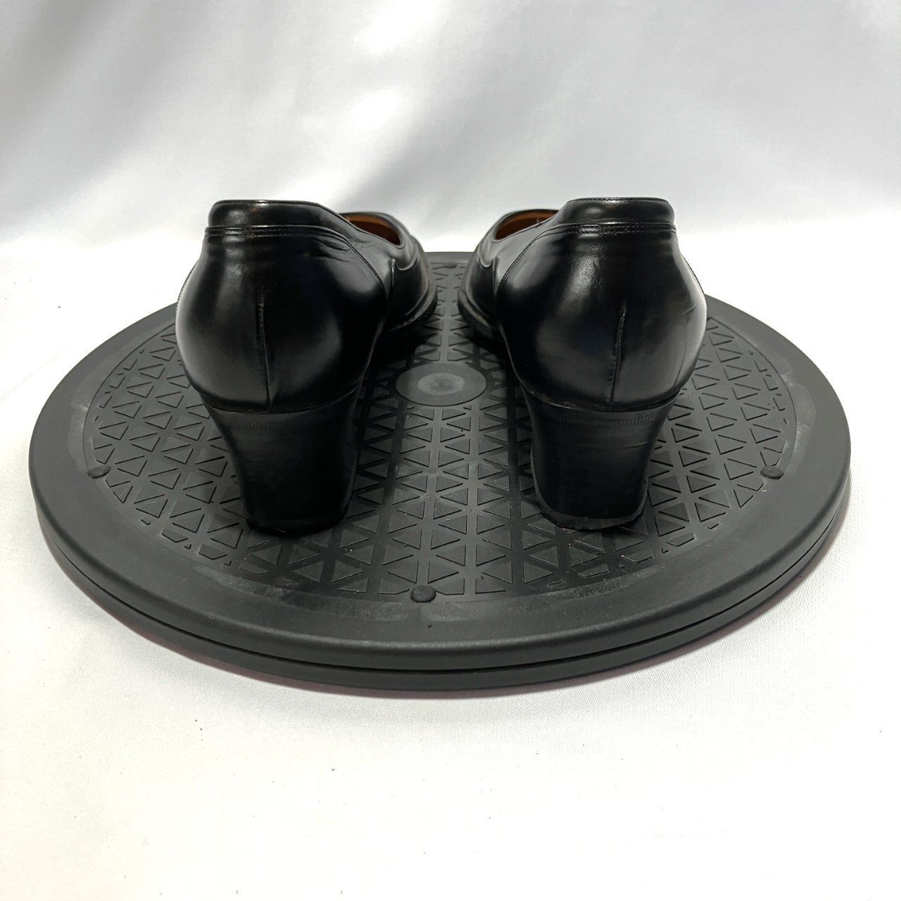 BALLY バリー パンプス レザー ブラック スクエアトゥ 36 E（約23cm