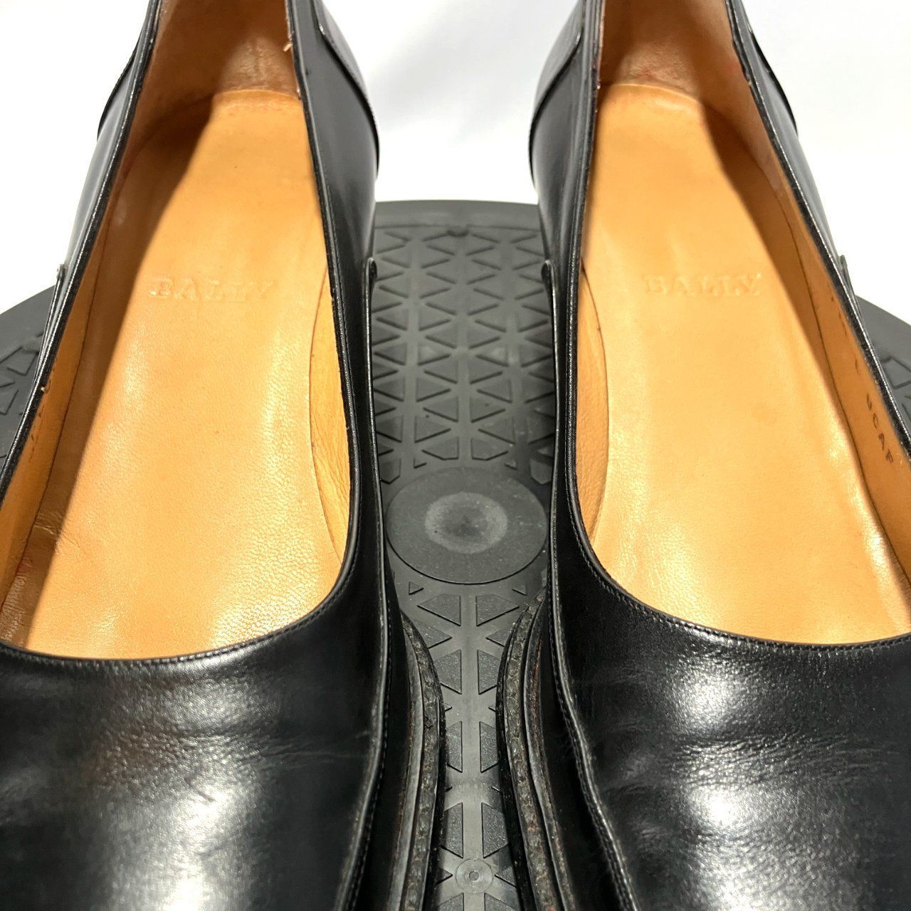BALLY バリー パンプス レザー ブラック スクエアトゥ 36 E（約23cm