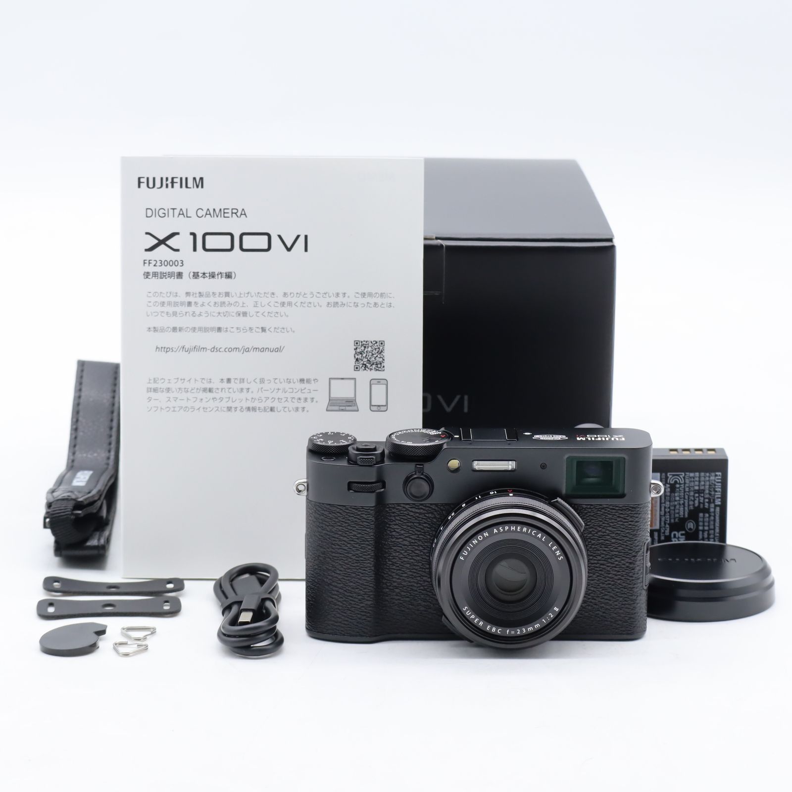 FUJIFILM X100VI ブラック ショット数 318回 極上品 - メルカリ