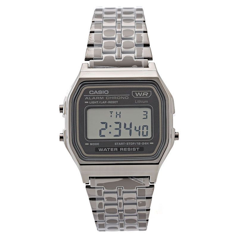 【新品】【1年保証】カシオ 腕時計 カシオヴィンテージ A158WETB-1A ガンメタル メンズ レディース CASIO