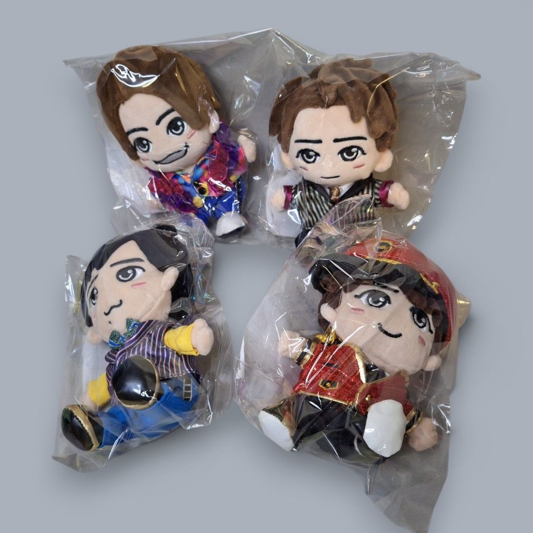 嵐ぬいぐるみ 4体セット ちびぬい 新品未開封】嵐 ARASHI ちびぬい 4体セット【公式グッズ】 - メルカリ