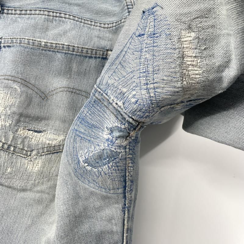 中古】70s LEVI'S 刻印6 66後期 501 デニムパンツ W32 L32 インディゴ