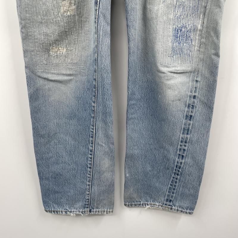 中古】70s LEVI'S 刻印6 66後期 501 デニムパンツ W32 L32 インディゴ