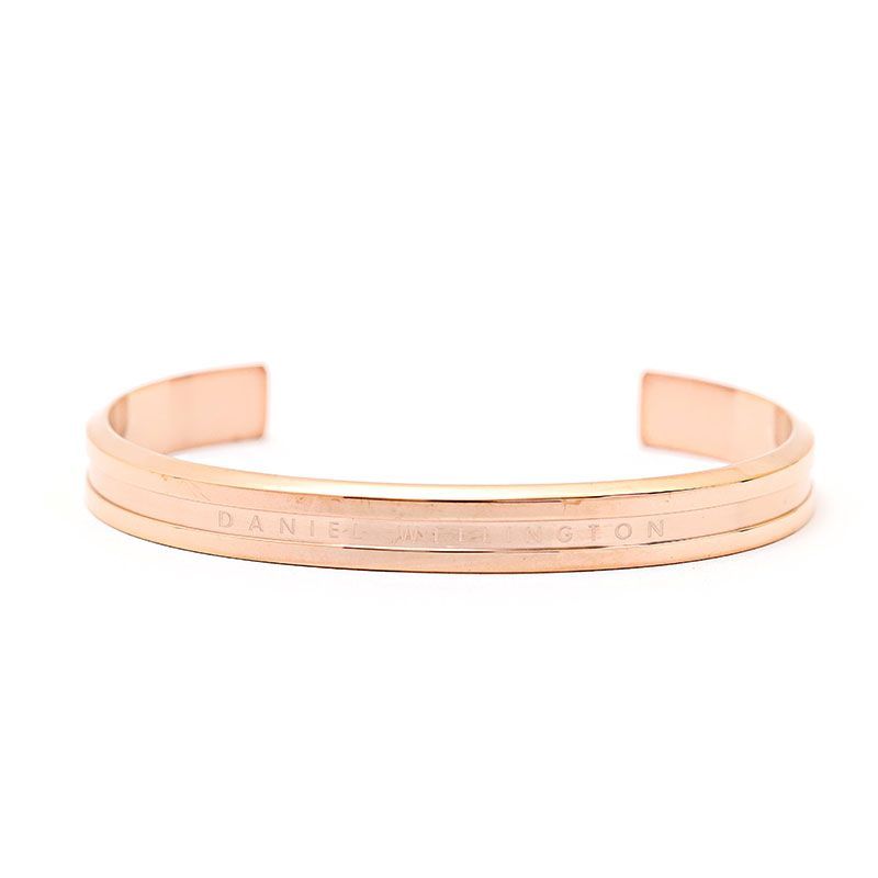【新品】ダニエルウェリントン バングル レディース ローズゴールド シンプル Daniel Wellington DW00400141