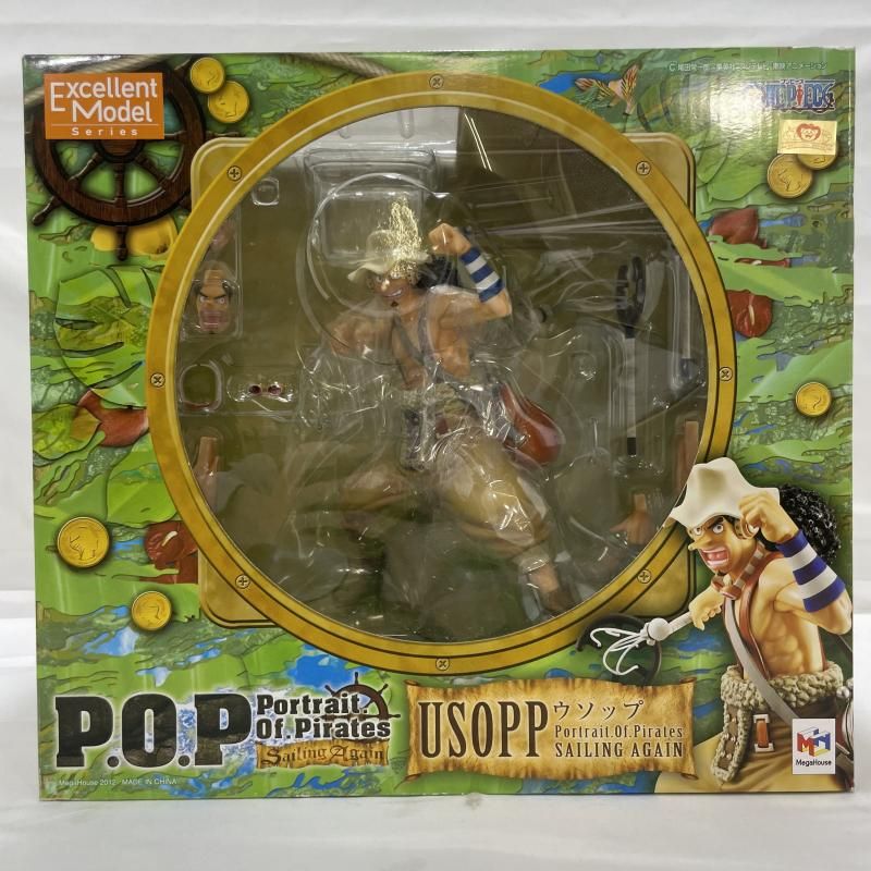 中古】未開封)MegaHouse Portrait.Of.Pirates Sailing Again ウソップ