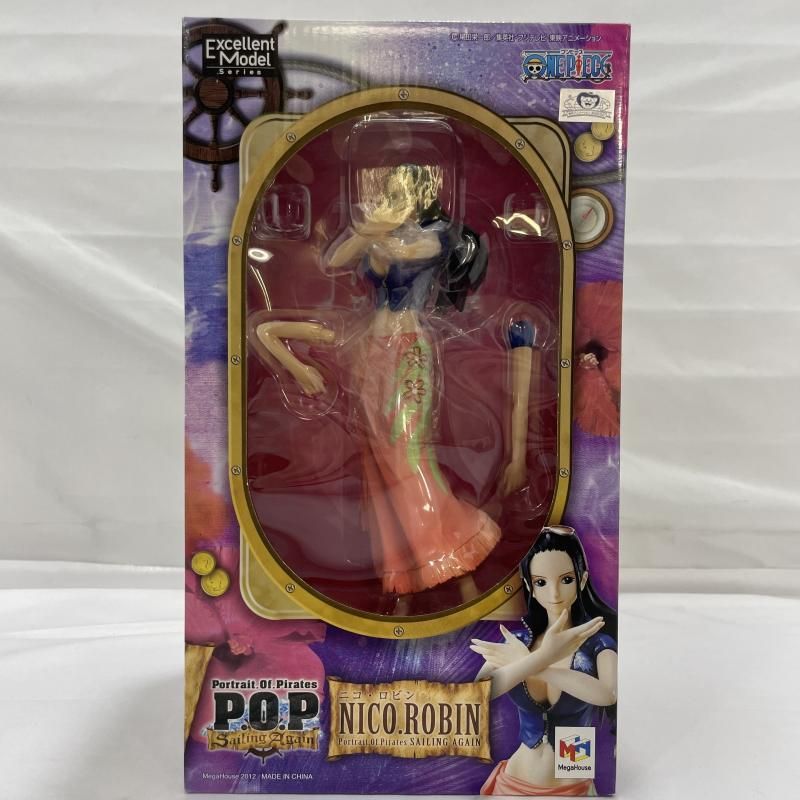 中古】未開封)MegaHouse P.O.P Sailing Again ニコ・ロビン フィギュア