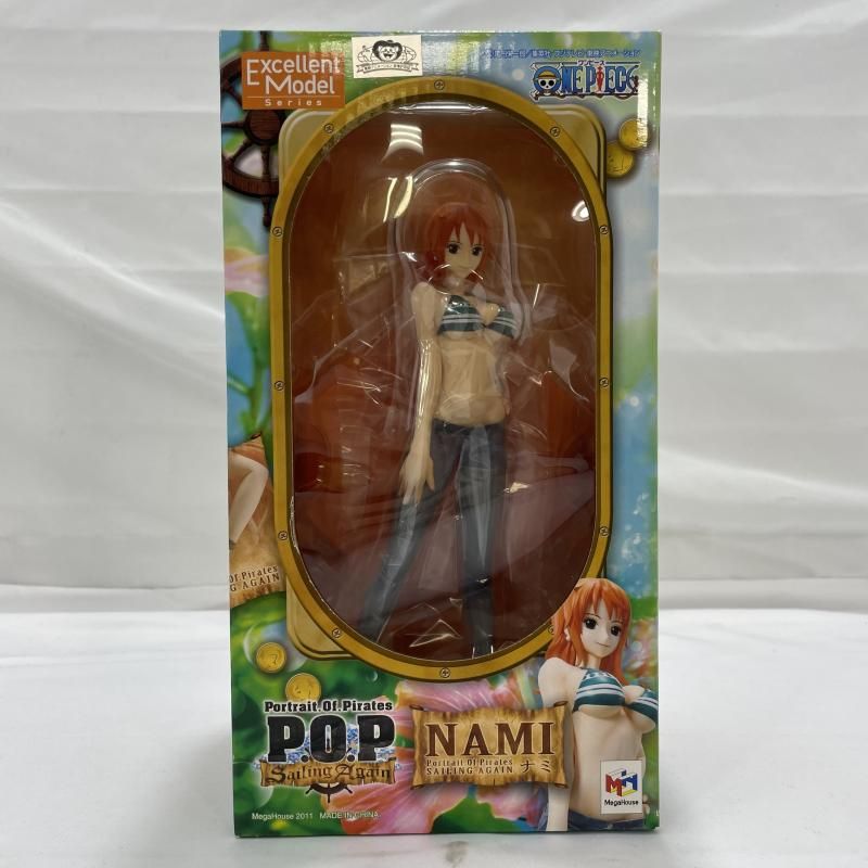 中古】未開封)MegaHouse P.O.P Sailing Again ナミ フィギュア