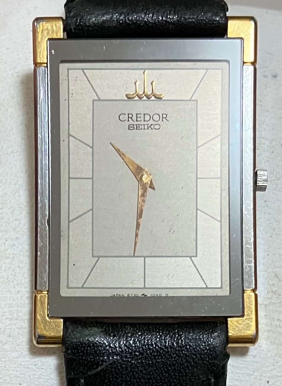 ☆稼働 良品☆SEIKO CREDOR☆セイコー クレドール☆6730-5710☆ST