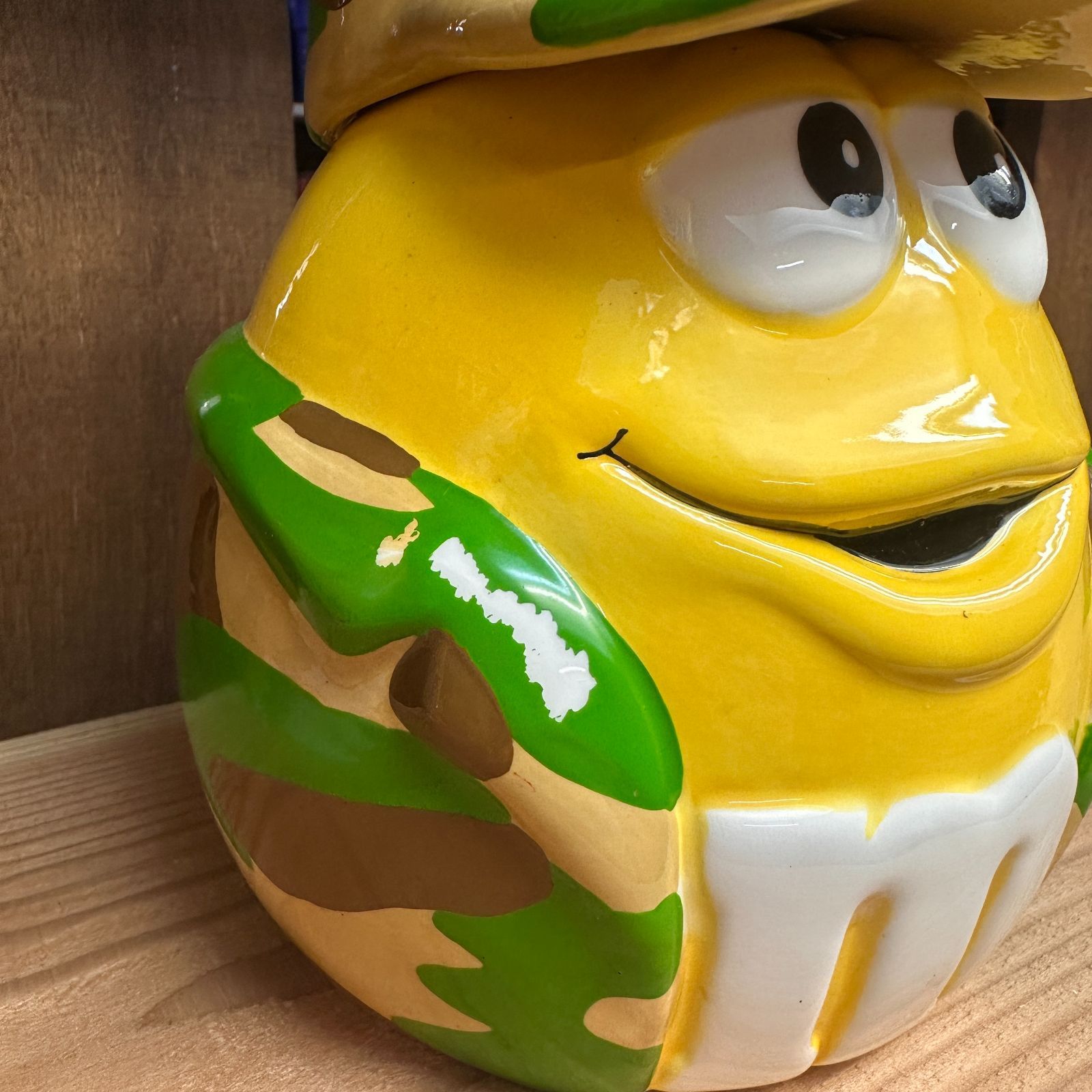 2005 Mars社公認 ギャラリー社製 m&m's 陶器製 クッキージャー