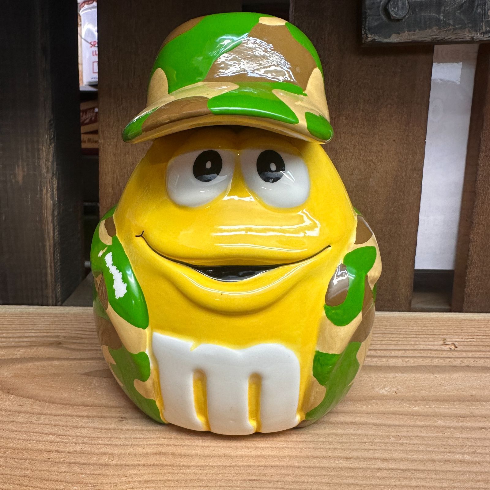 2005 Mars社公認 ギャラリー社製 m&m's 陶器製 クッキージャー