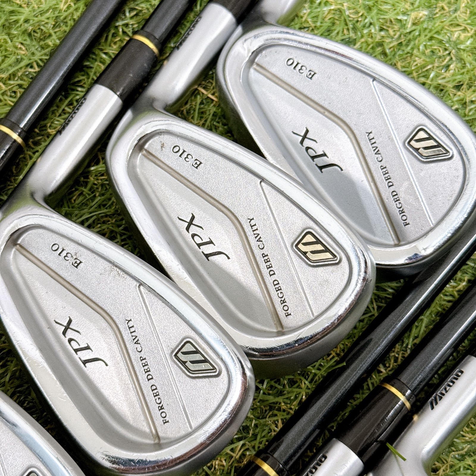 名器 ミズノ Mizuno JPX E310 フォージドアイアン 豪華8本セット 右