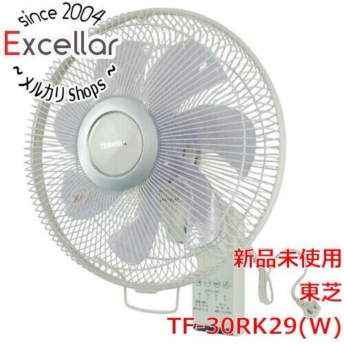 bn:0] 【新品(開封のみ)】 TOSHIBA 壁掛け扇風機 TF-30RK29(W