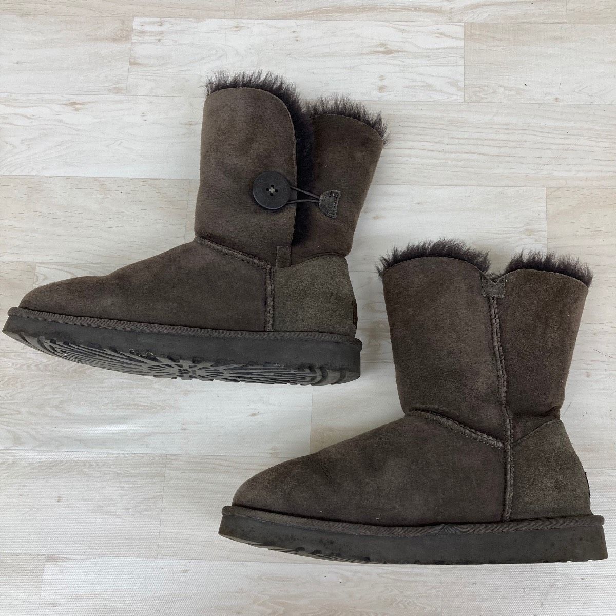 UGG australia/アグ ムートンブーツ ブラウン 24cm S/N 5803 USA 7/UK