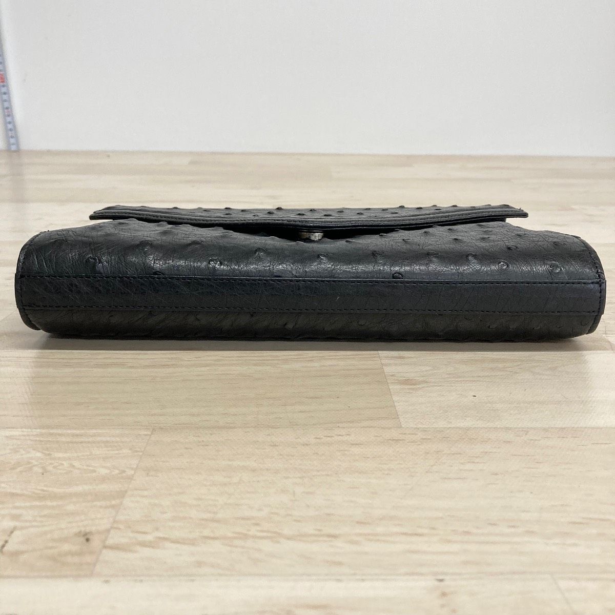 美品 オーストリッチ ハンドバッグ/ショルダーバッグ レディース