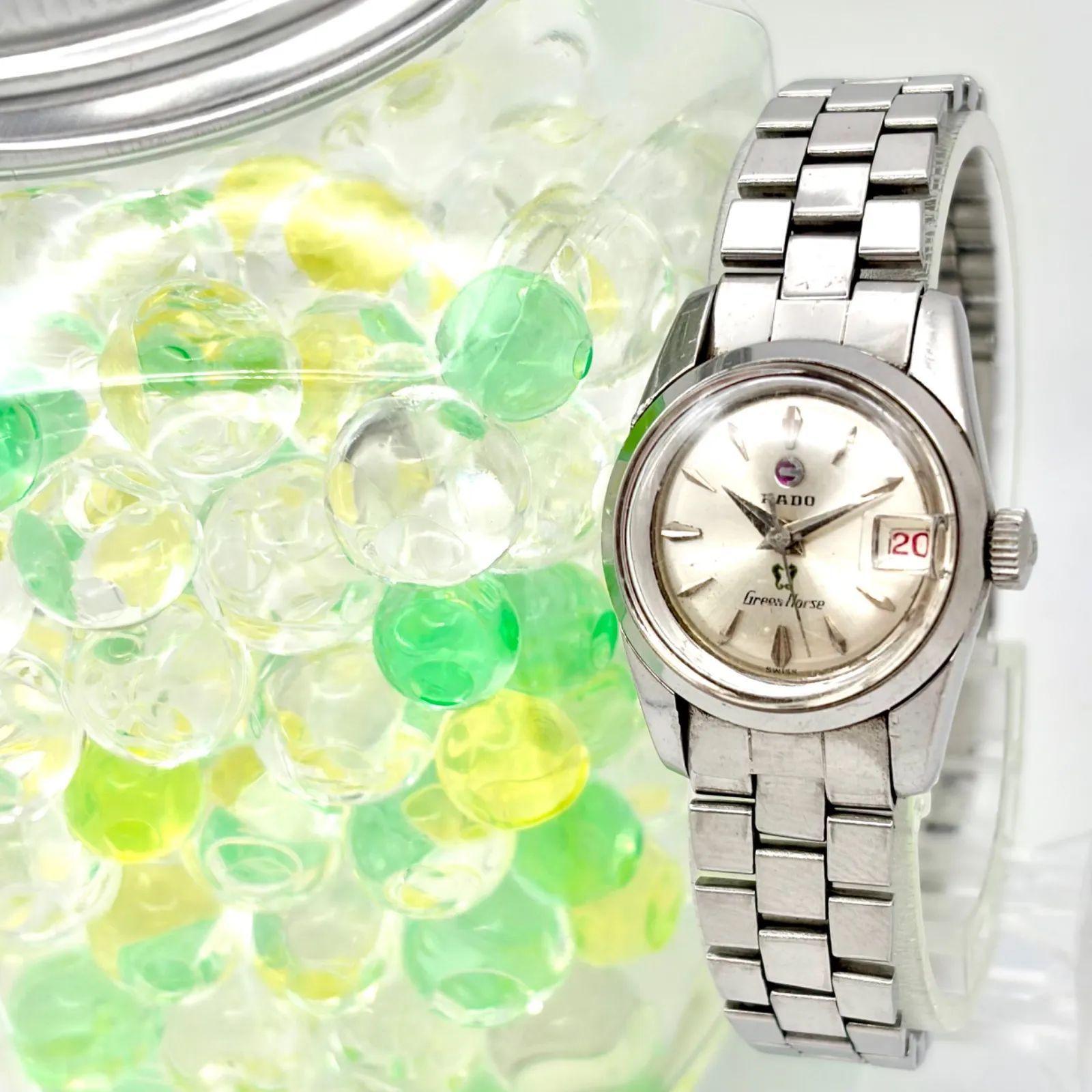 稼働】RADO ラドー Green Horse グリーンホース 機械式 自動巻き