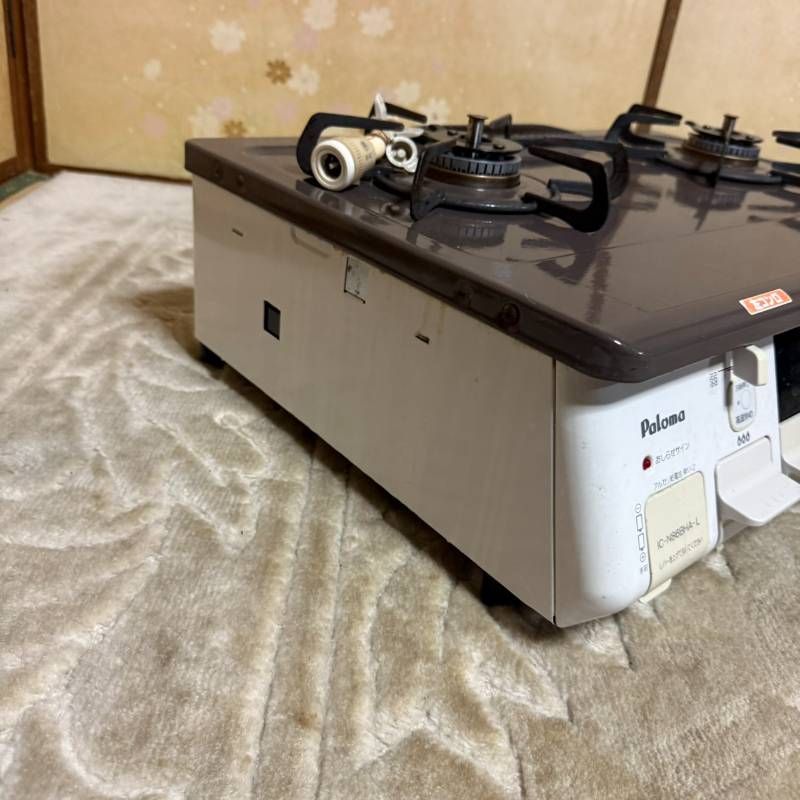 Paloma パロマ IC-N86BHA-L 2017年製 ガステーブル ガスコンロ 都市 