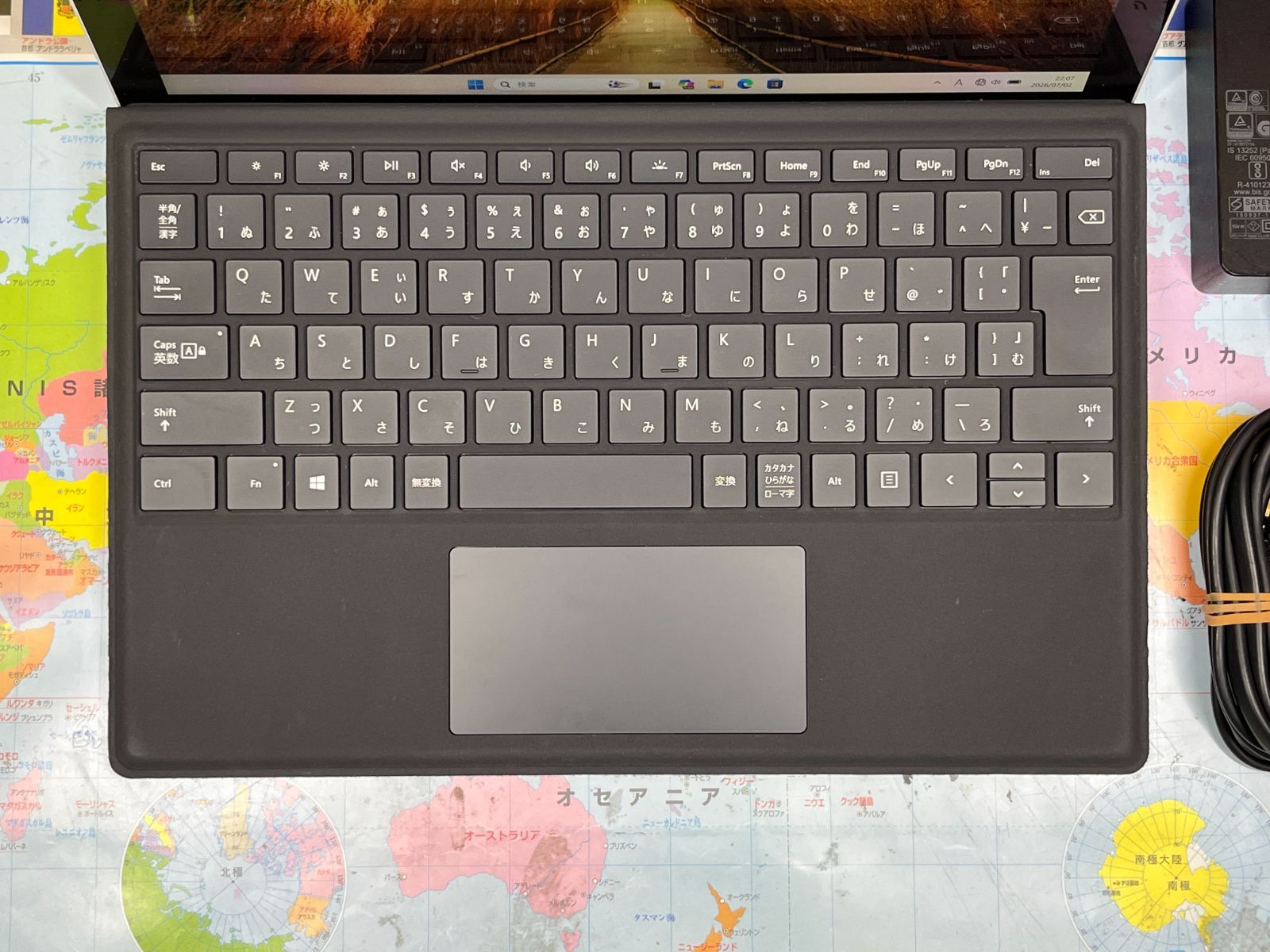 美品 Surface Pro 7 8GB/128GB キーボード付 - メルカリ