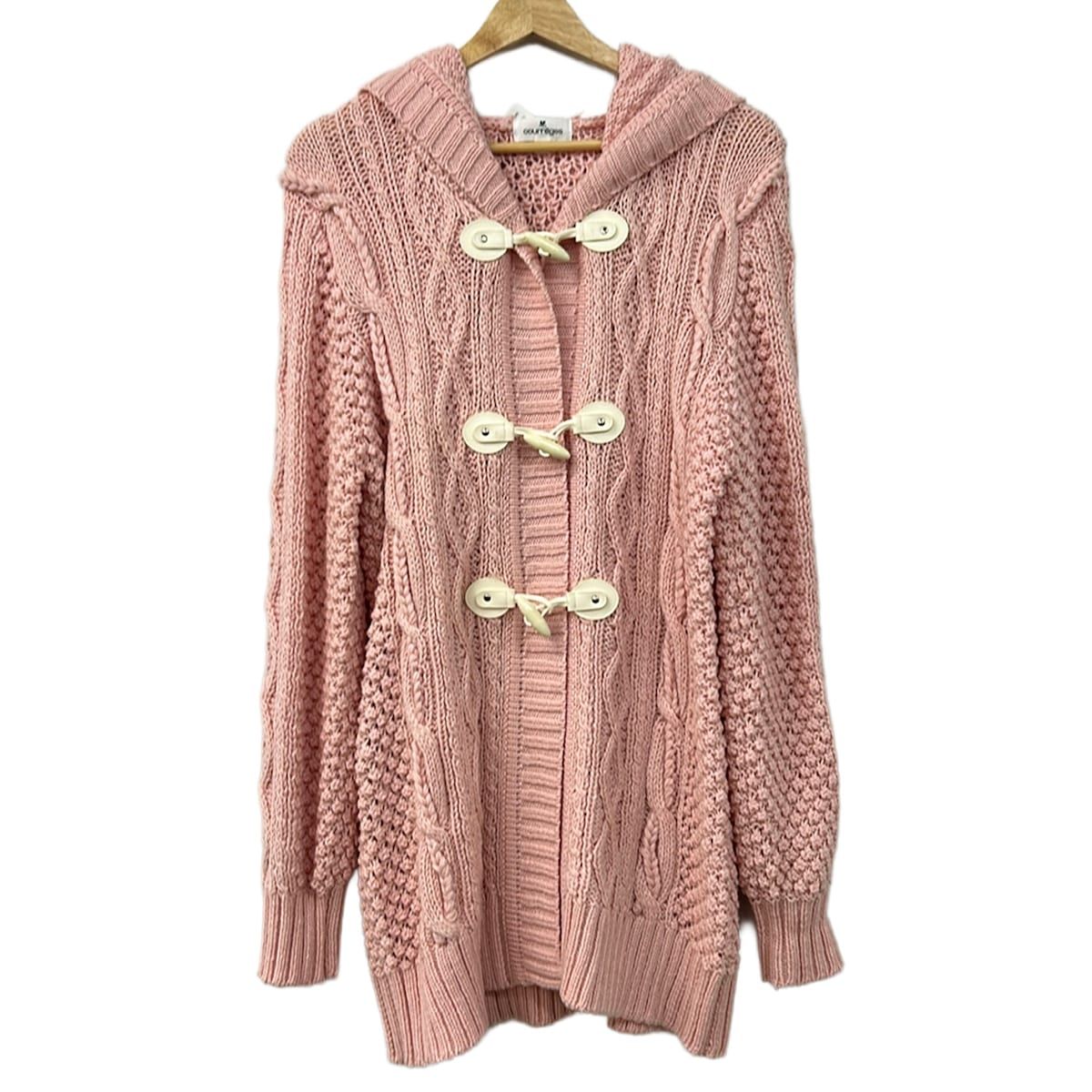 courreges クレージュ コート ピンク 未使用 クレージュ Courrèges 