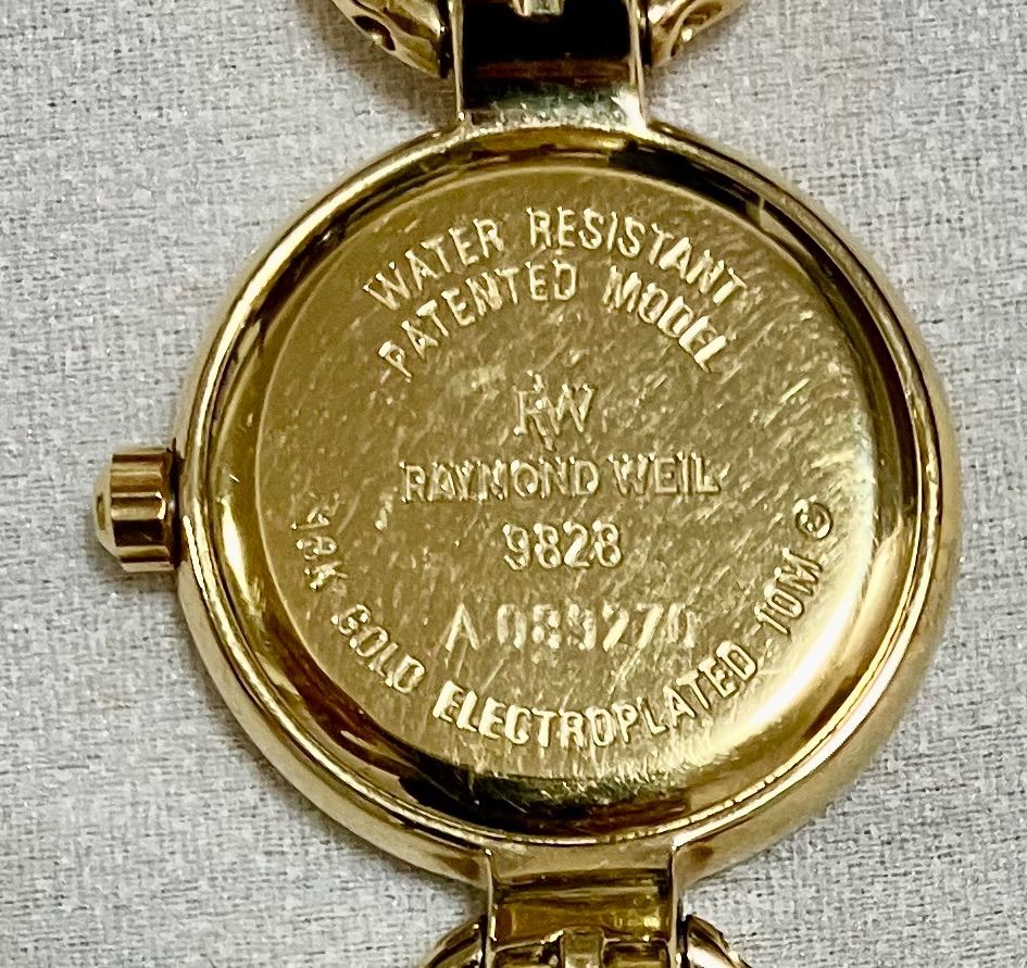 ☆稼働 美品☆RAYMOND WEIL レイモンドウェイル☆クオーツ☆18KGP