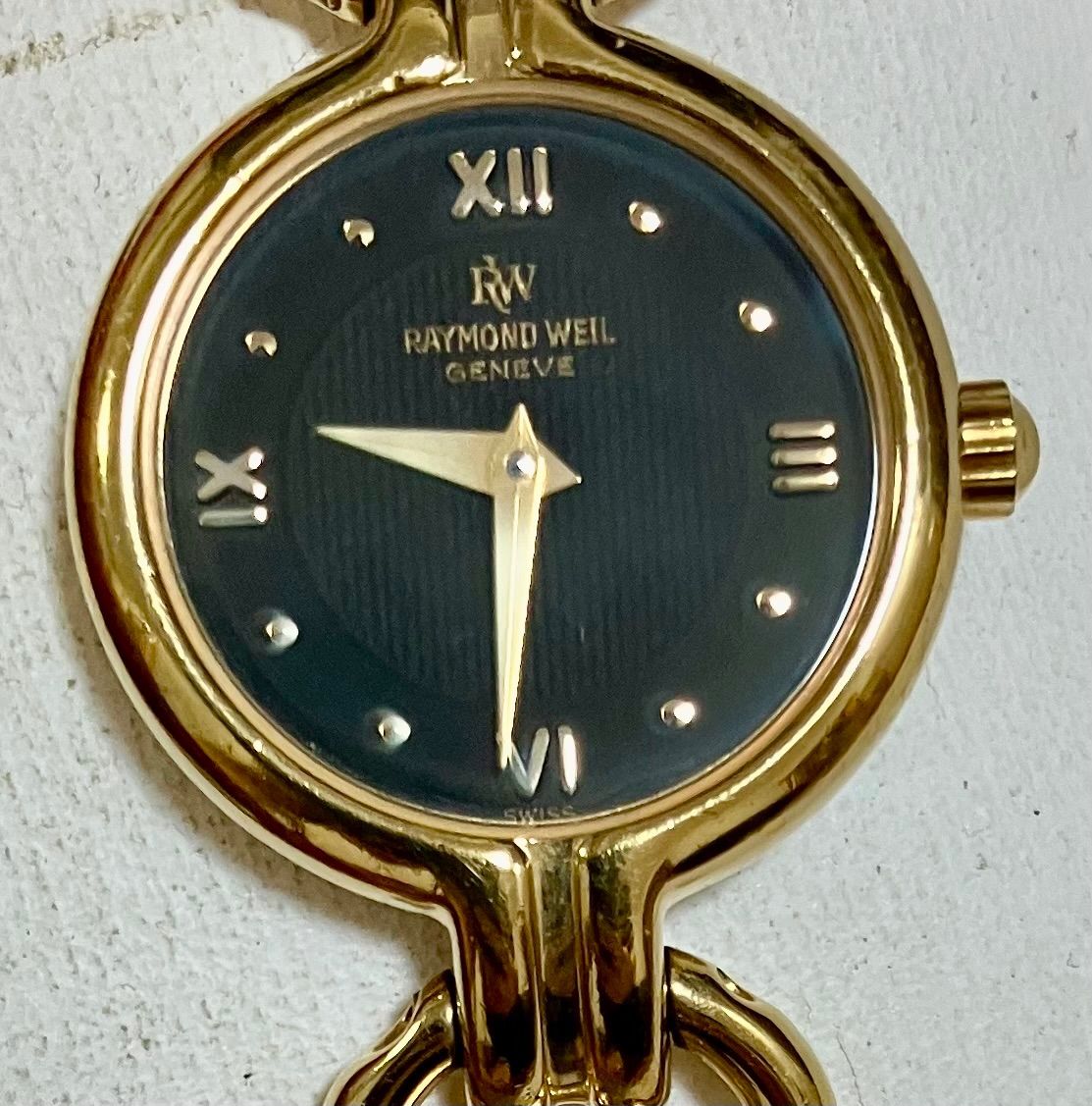 ☆稼働 美品☆RAYMOND WEIL レイモンドウェイル☆クオーツ☆18KGP