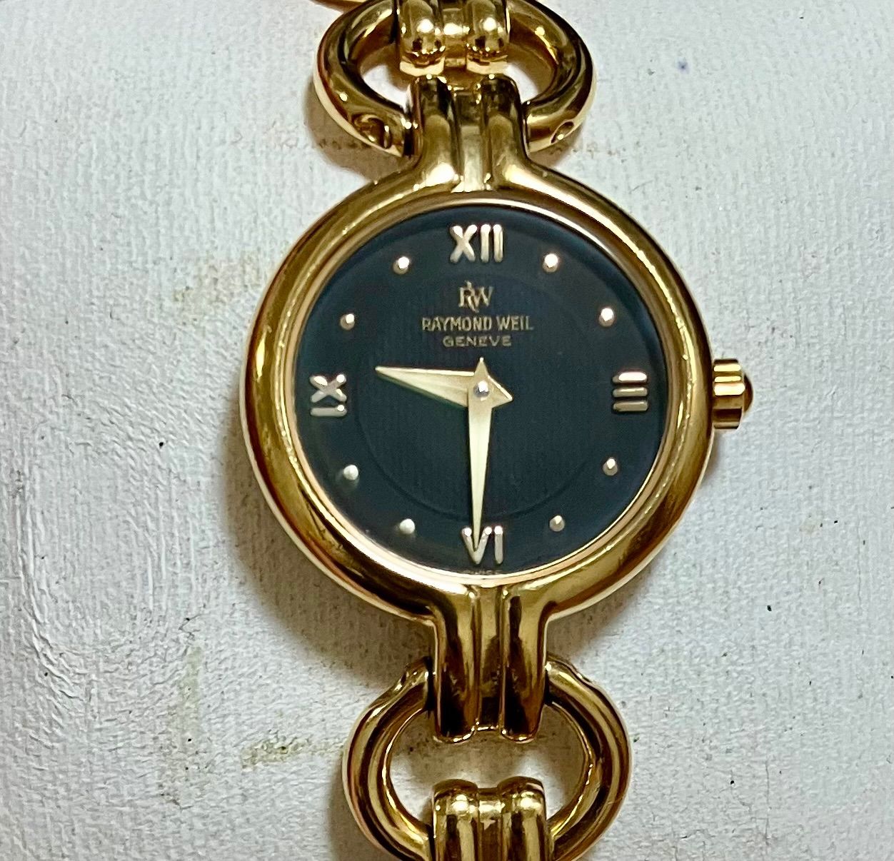 ☆稼働 美品☆RAYMOND WEIL レイモンドウェイル☆クオーツ☆18KGP