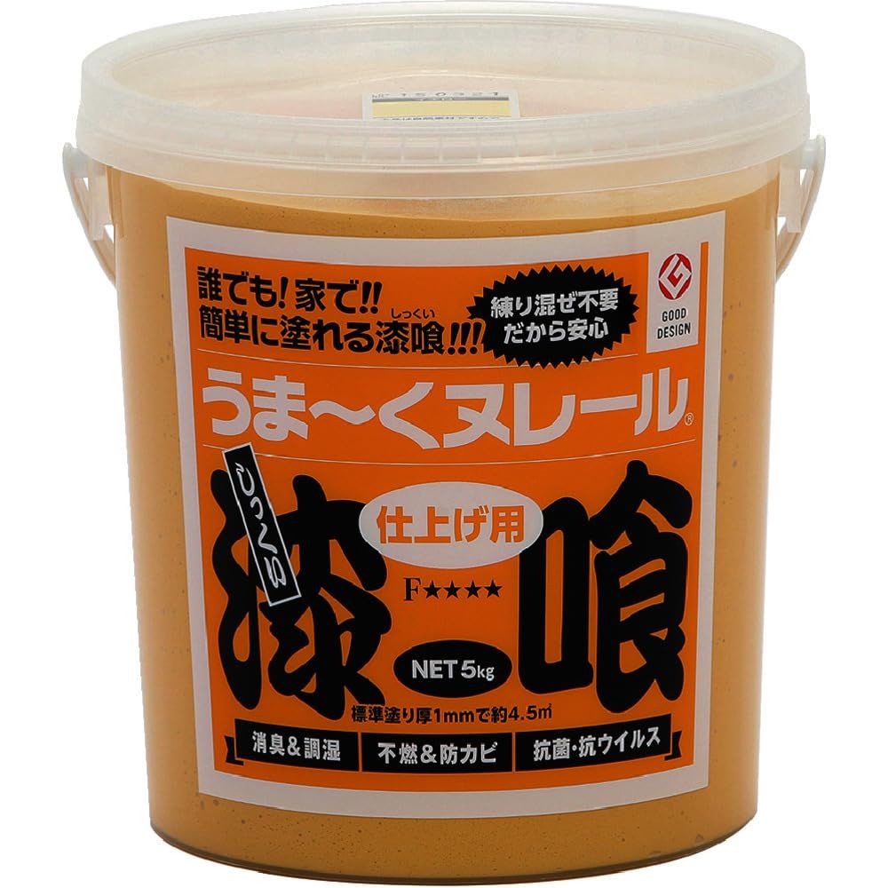 日本プラスター うま?くヌレール ５ｋｇ イエロー 12UN08pms