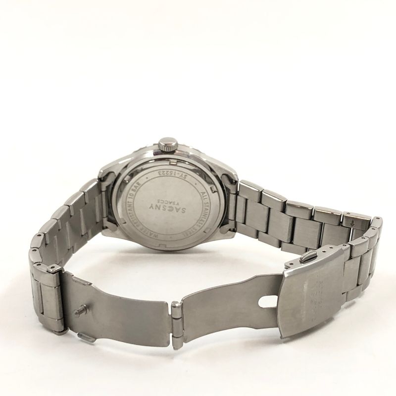 中古品】SACSNY Y'SACCS サクスニーイザック ANALOG WATCH SY-15223 緑