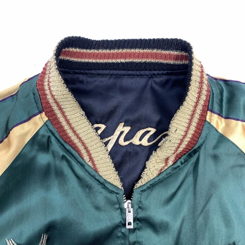 中古】テーラー東洋 リバーシブルサテンスカジャン 舞妓×CHIEF サイズL