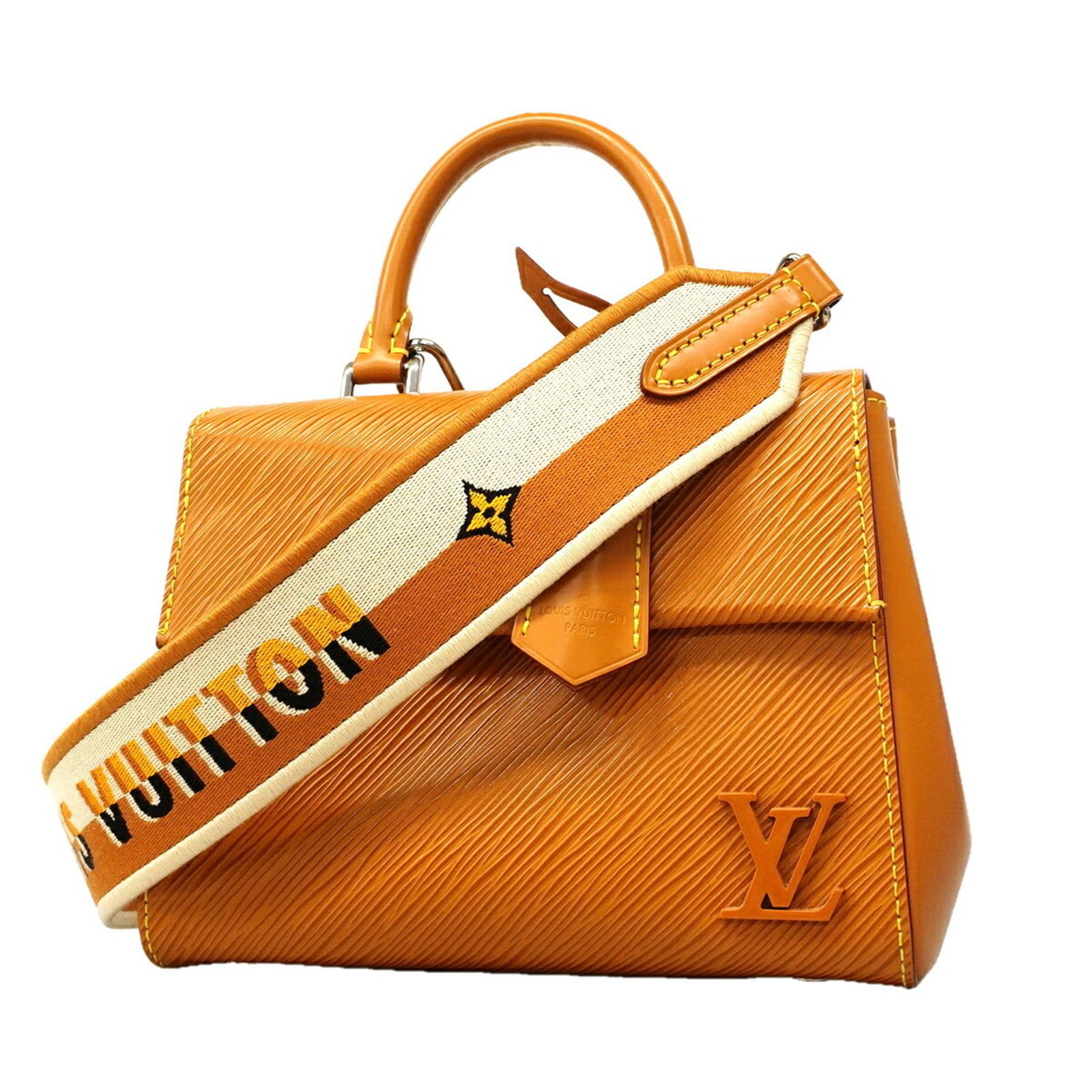 ルイ・ヴィトン(Louis Vuitton) ルイ・ヴィトン ハンドバッグ エピ クリュニーMINI M58931 ゴールドミエル 2wayバッグレディース OP010740