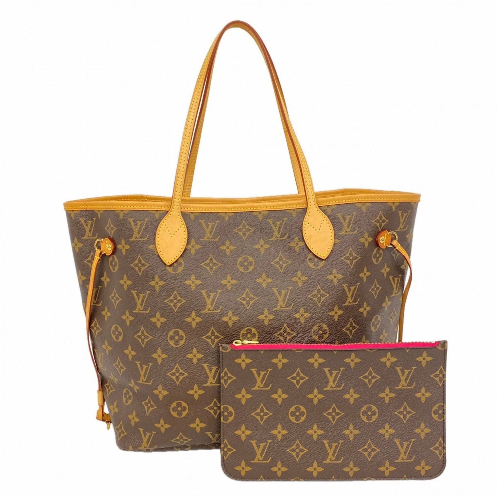 ルイ・ヴィトン(Louis Vuitton) ルイ・ヴィトン トートバッグ モノグラム ネヴァーフルMM M40996 ブラウン フューシャレディース OP009946