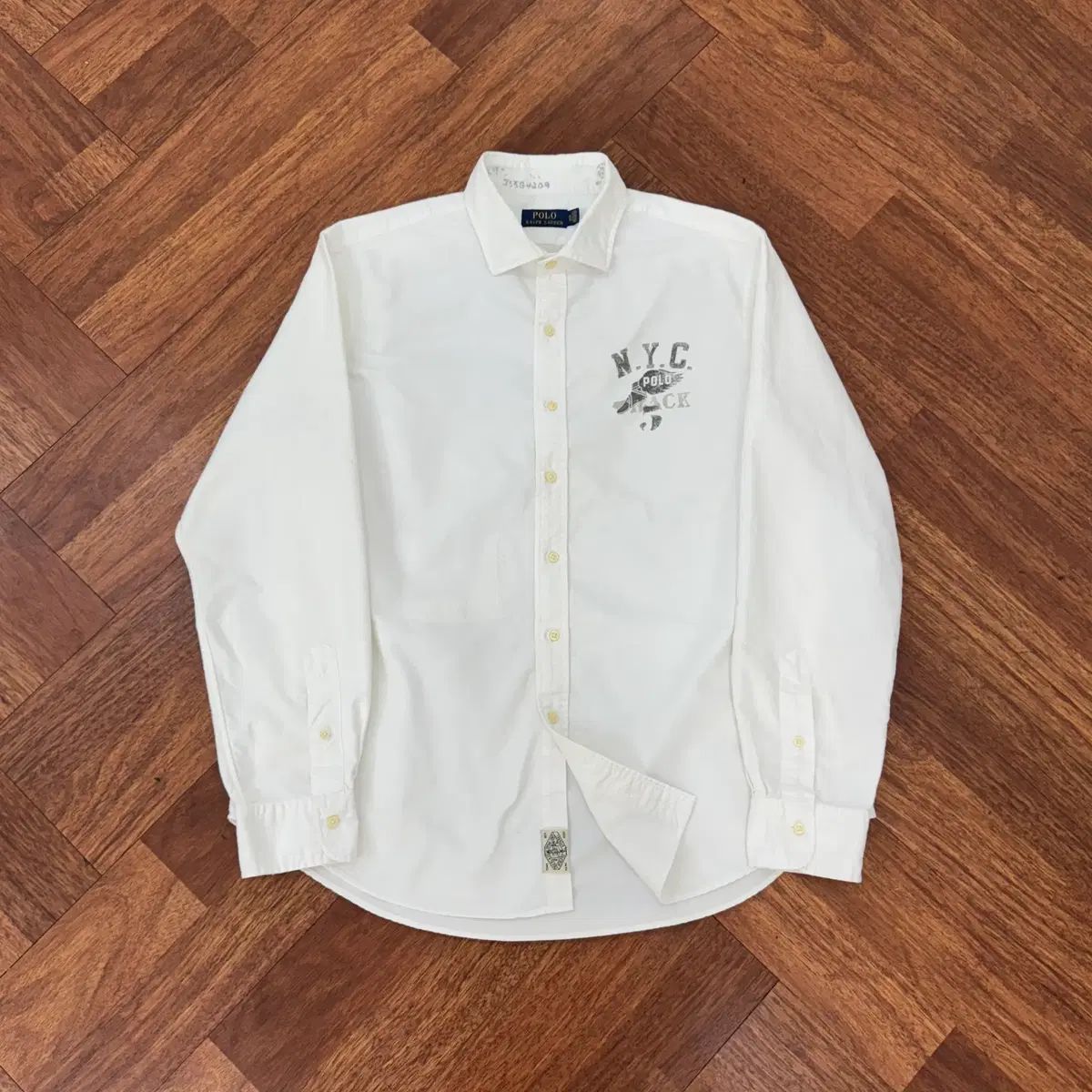オックスフォード RALPH LAUREN POLO ラルフローレン 白の通販 - XL 