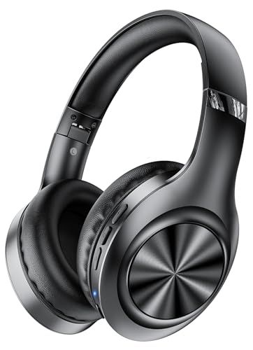 【2026最新のBluetooth5.4】ヘッドホン bluetooth ワイヤレスヘッドホン ANCノイズキャンセリング 最大60時間再生 3EQモード オーバーイヤーヘッドホン 有線無線両用 マイク内蔵 3.5mmケーブル付き 通話対応 e2d42a9b