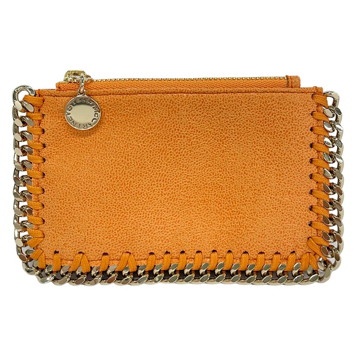 Stella McCartney オレンジ ケース 美品 stellamccartney(ステラマッカートニー) コインケース美品 ファラベラ